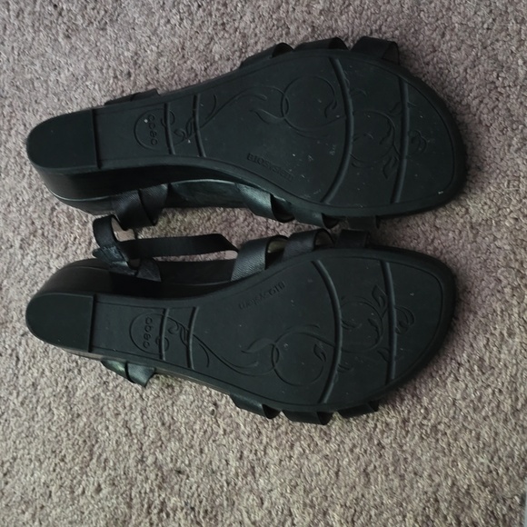 Abeo Irma wedge sandal black - Picture 4 of 4